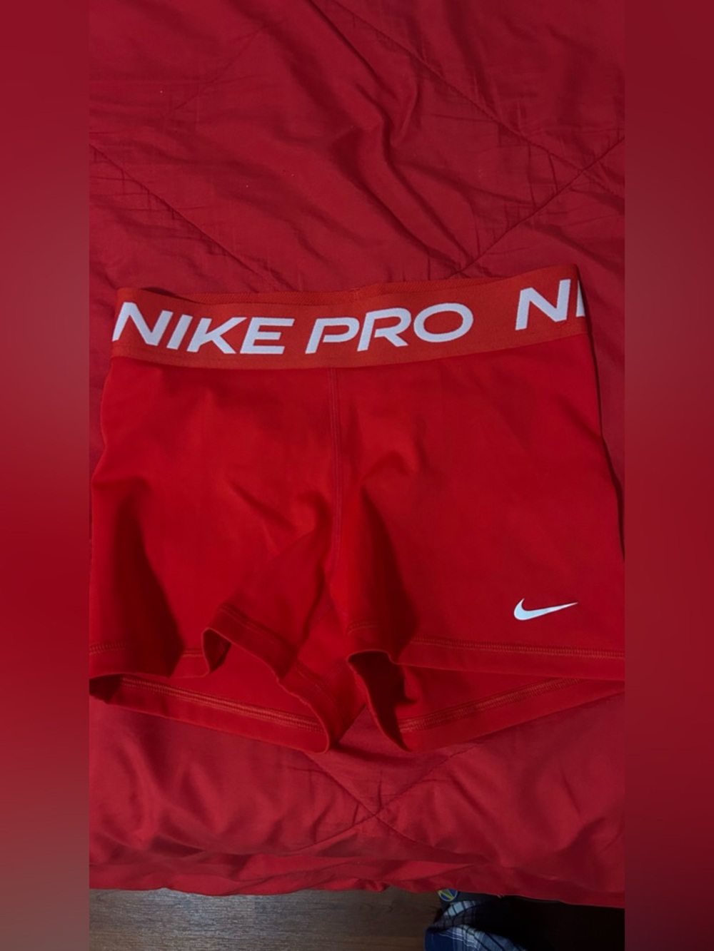 Nike Red Dri-FIT Training Shorts
